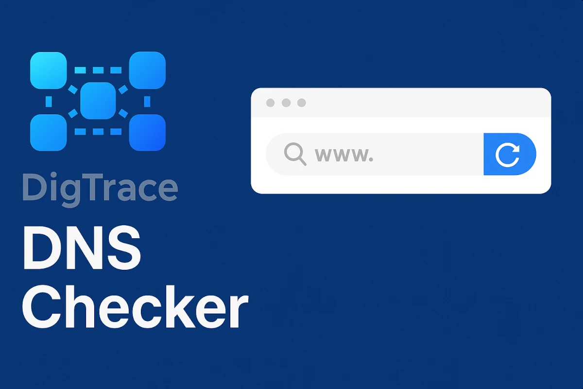 Dns checker advanced dns lookup tool dig trace
